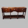 19thc oak pot board dresser front