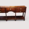 19thc oak pot board dresser front detail