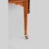 Edwardian inlaid ladies desk front leg