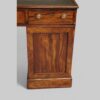 Georgian mahogany partners desk cupboard