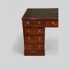 Georgian mahogany partners desk pedestal