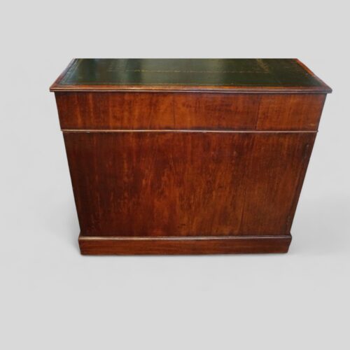 Georgian mahogany partners desk side