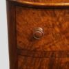 Pair of Victorian burr walnut bedside chests handle