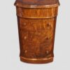 Pair of Victorian burr walnut bedside chests single