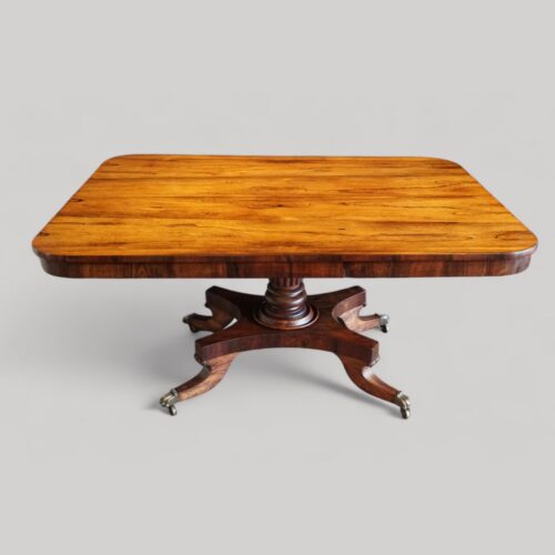 Regency rosewood breakfast table