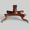 Regency rosewood breakfast table base
