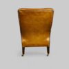 William IV mahogany library chair rear