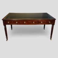 19thc. mahogany partners writing table