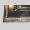 19thc. partners writing table leather