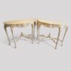 Pair of French console tables