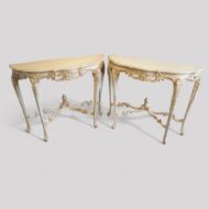 Pair of French console tables