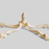 Pair of French console tables finial
