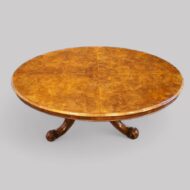Victorian burr walnut coffee table