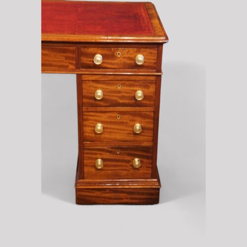 Victorian mahogany 9 drawer desk pedestal