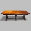 16 seat oak refectory drawleaf