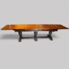 16 seat oak refectory draw leaf