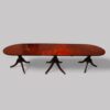 Antique 3 pillar dining table