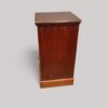 Pair Edwardian inlaid bedside cabinets side