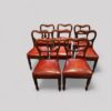 Set of 8 mahogany George IV chairs