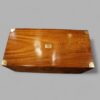 Victorian camphorwood campaign trunk top
