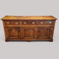 Antique oak cupboard dresser base