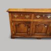 Antique oak cupboard dresser base arched door