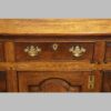 Antique oak cupboard dresser base centre door