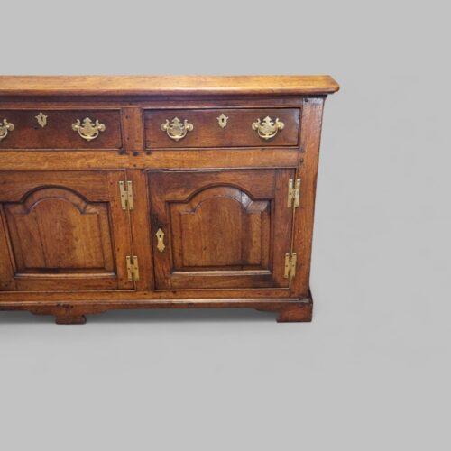 Antique oak cupboard dresser base end door