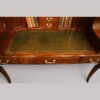 Edwardian mahogany Carlton House desk original leather