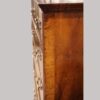 George III walnut chest cross banding on side