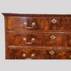 George III walnut chest front view