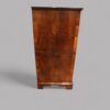 George III walnut chest side detail