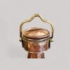 Large copper masthead ships lamp by Telford Crier and Mackay Ltd loop