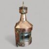 Large copper masthead ships lamp by Telford Crier and Mackay Ltd side