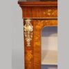 Pair of Victorian inlaid pier cabinets mount detail