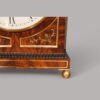 Regency brass inlaid bracket clock inlay detail