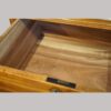 Victorian camphorwood military chest drawer linings