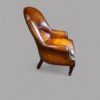 William IV rosewood library chair side