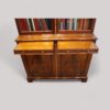 Georgian style mahogany bookcase book rests