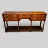 Large Antique oak dresser base