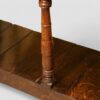 Large Antique oak dresser base turned front leg