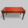 Large Victorian mahogany writing table