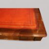 Large Victorian mahogany writing table corner