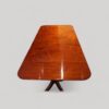 Mahogany twin pillar table top
