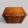 Small George II walnut secretaire chest top