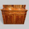 Victorian inlaid display cabinet drawer