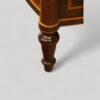 Victorian inlaid display cabinet foot