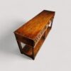 19th century oak pot board dresser base top view