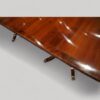 Edwardian mahogany 3 pillar dining table