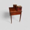 Edwardian inlaid mahogany writing table side